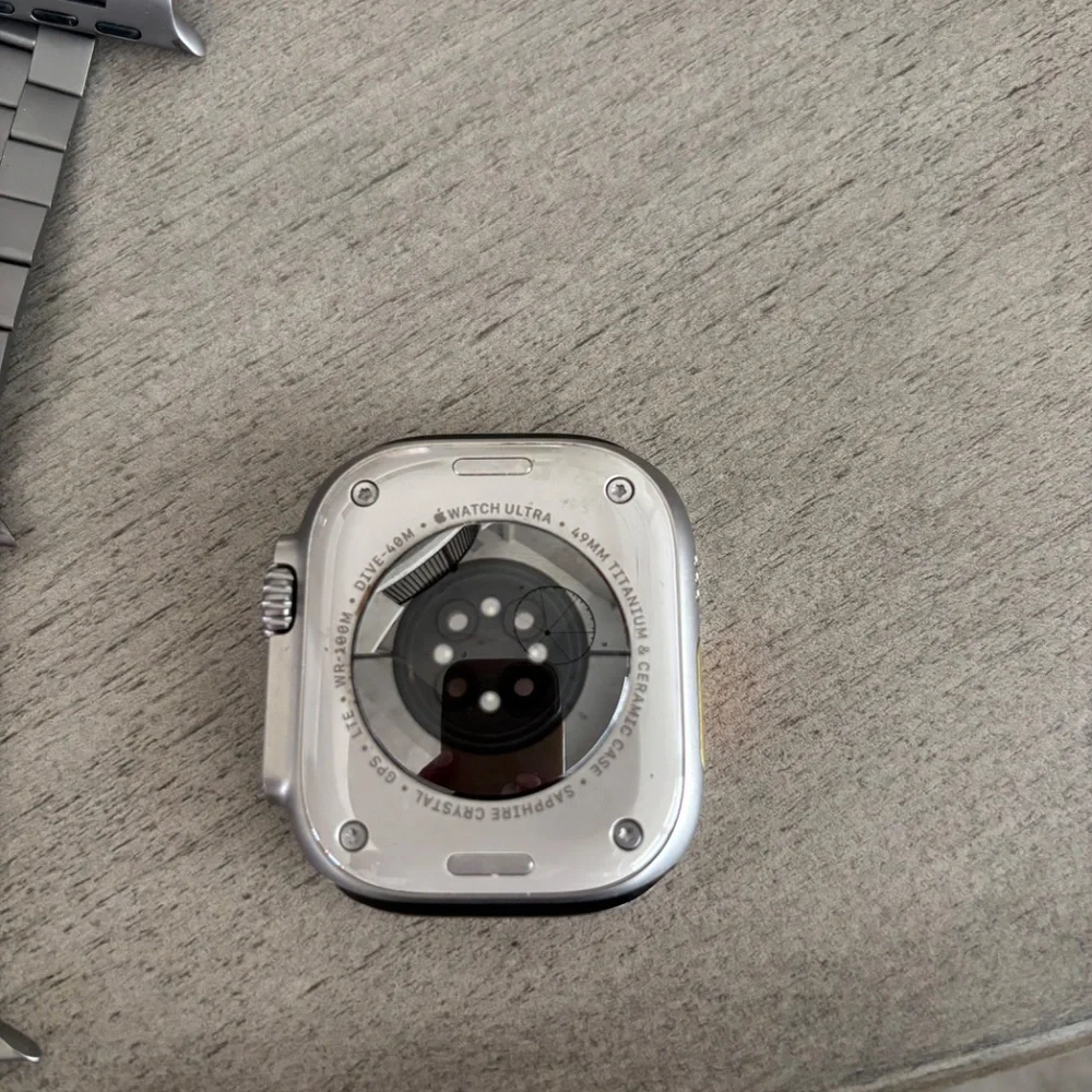 Apple Watch Ultra 2 49mm with Titanium Milanese Loop Band + Professional Band - Picture 5 of 5